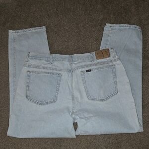 Vintage H.I.S. Denim Light Blue Men's Jeans Usa Made 40x30